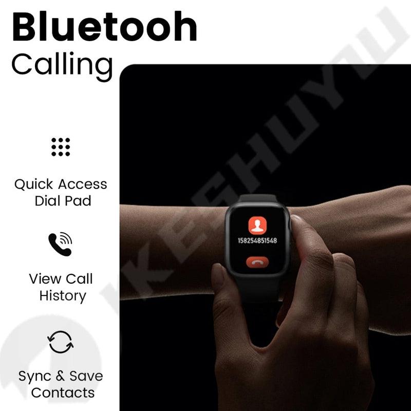 Watch 8 Max Smart Watch | NFC Wireless Charging Sport Tracker with Calls Answer | Unisex Smartwatch